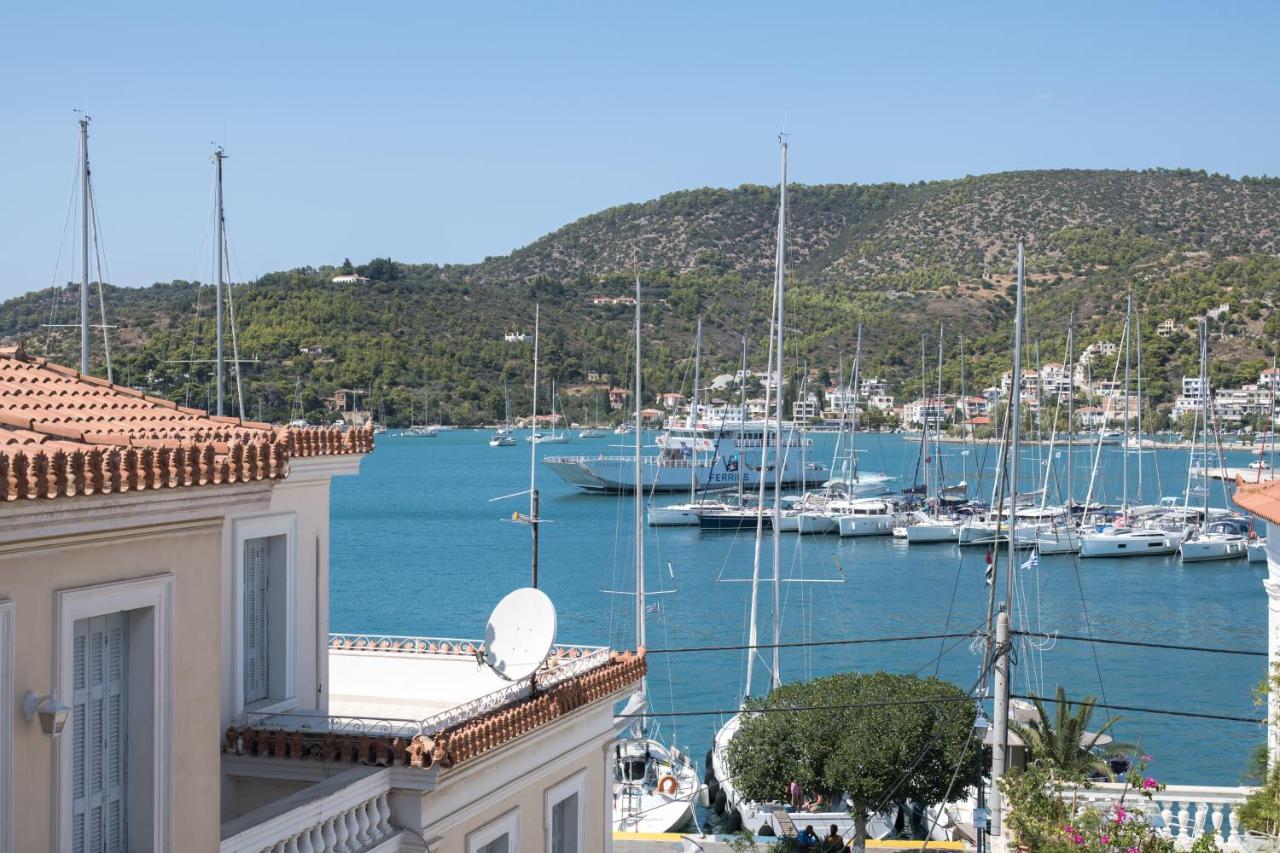 Neoclassical Manor House Poros Town Eksteriør billede